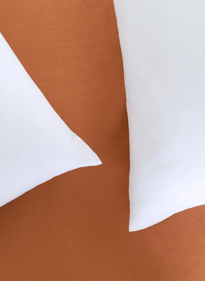 Matalan White Slumberdown Support Pillow Pair White  | Best Price UAE